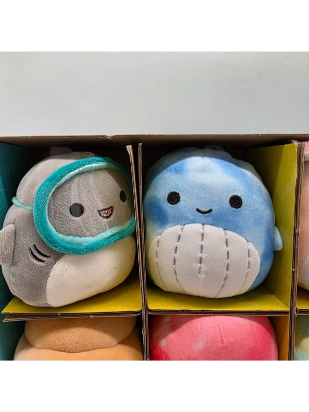 Squishmallows 5" Mini Plush 8-Pack  Sea Life Indie Orzella Fabiola Samir Gordon - Picture 11 of 11